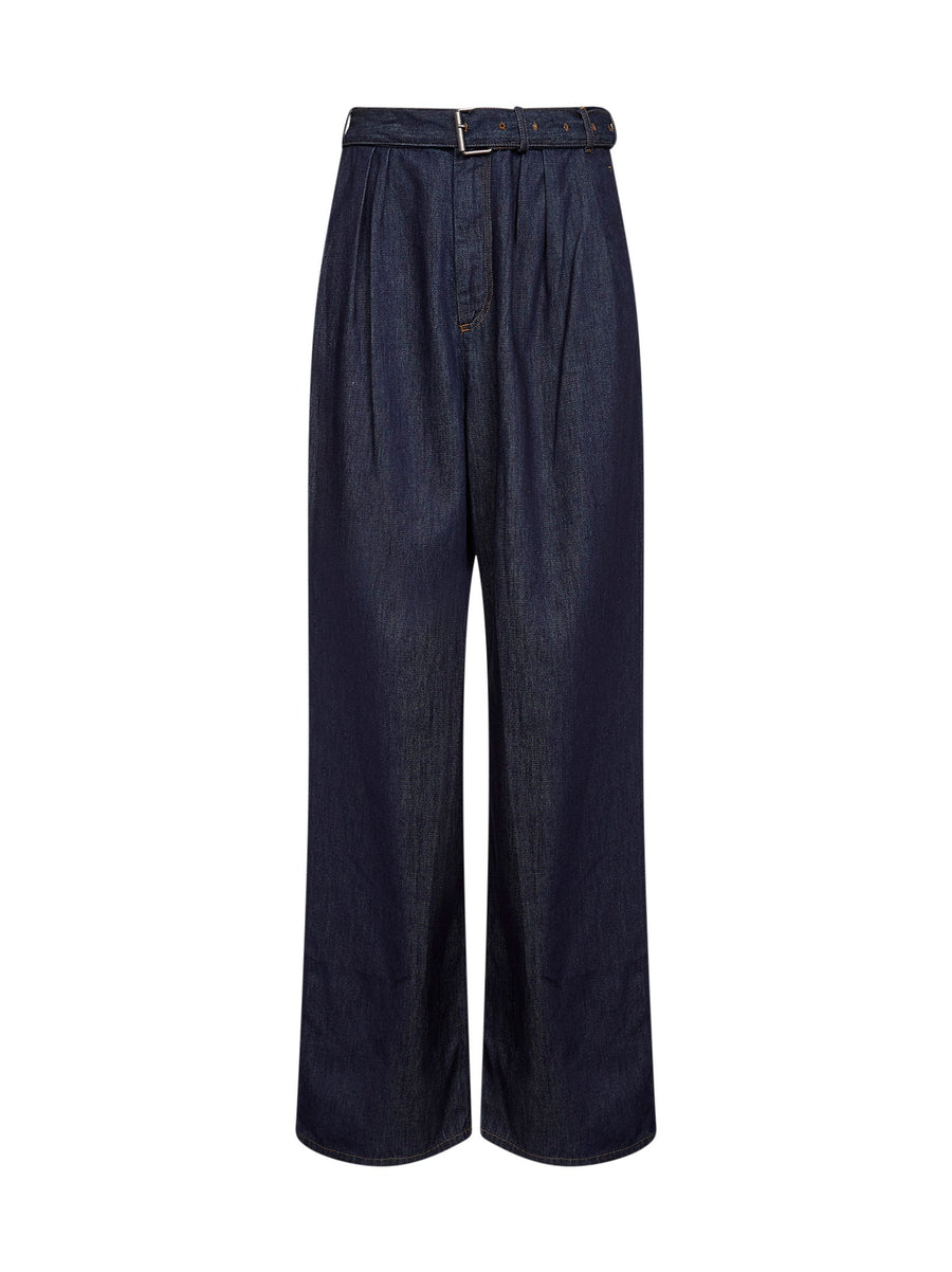 Jeans Indigo Denim Blue Cotton