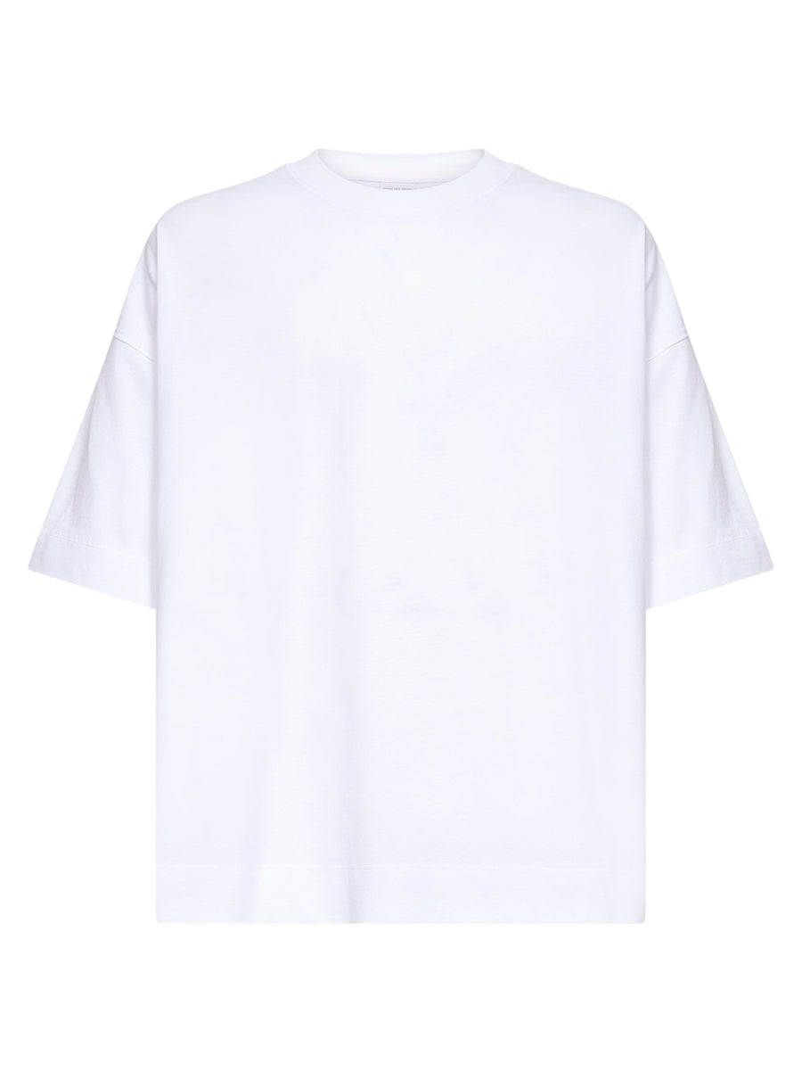 T-Shirt Oversized Jersey White Cotton T-shirts