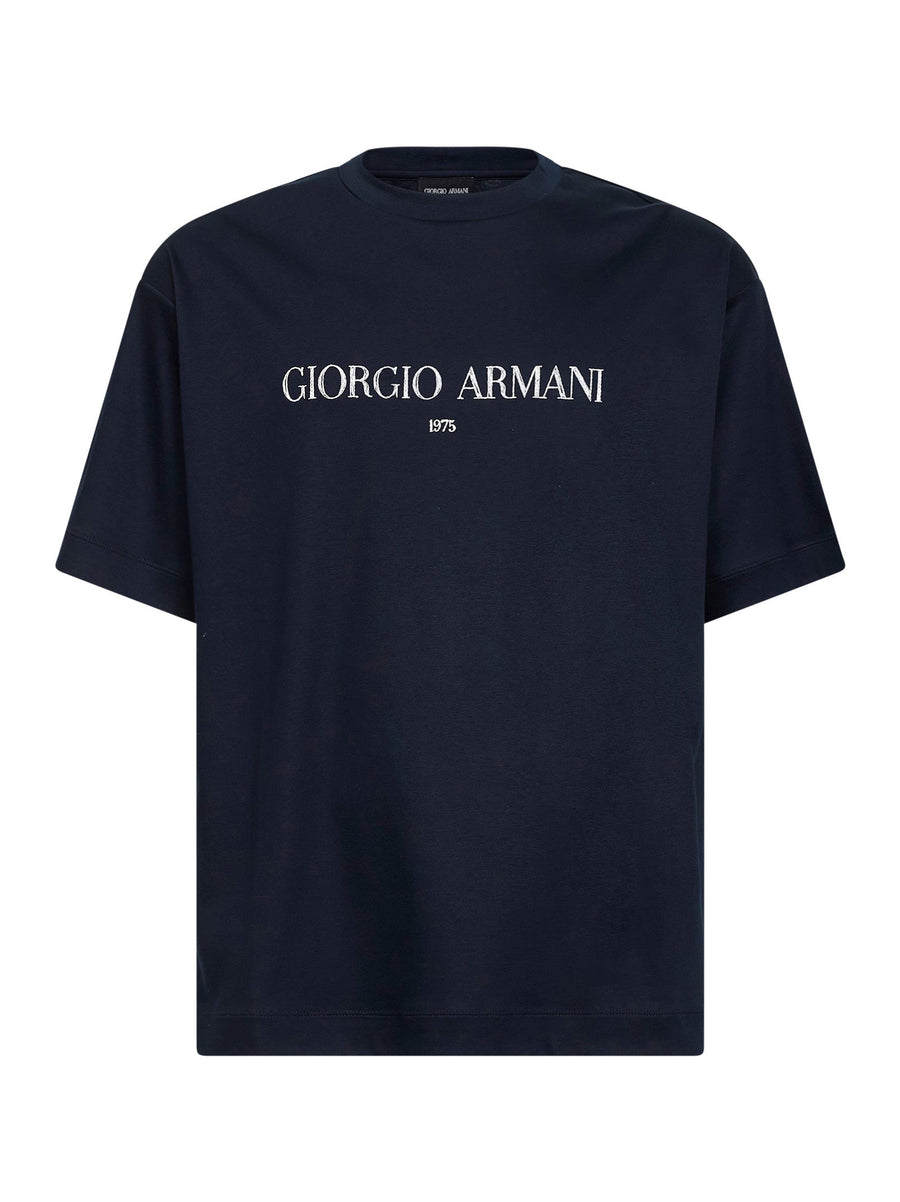 T-Shirt Navy Blue Cotton Interlock T-shirts