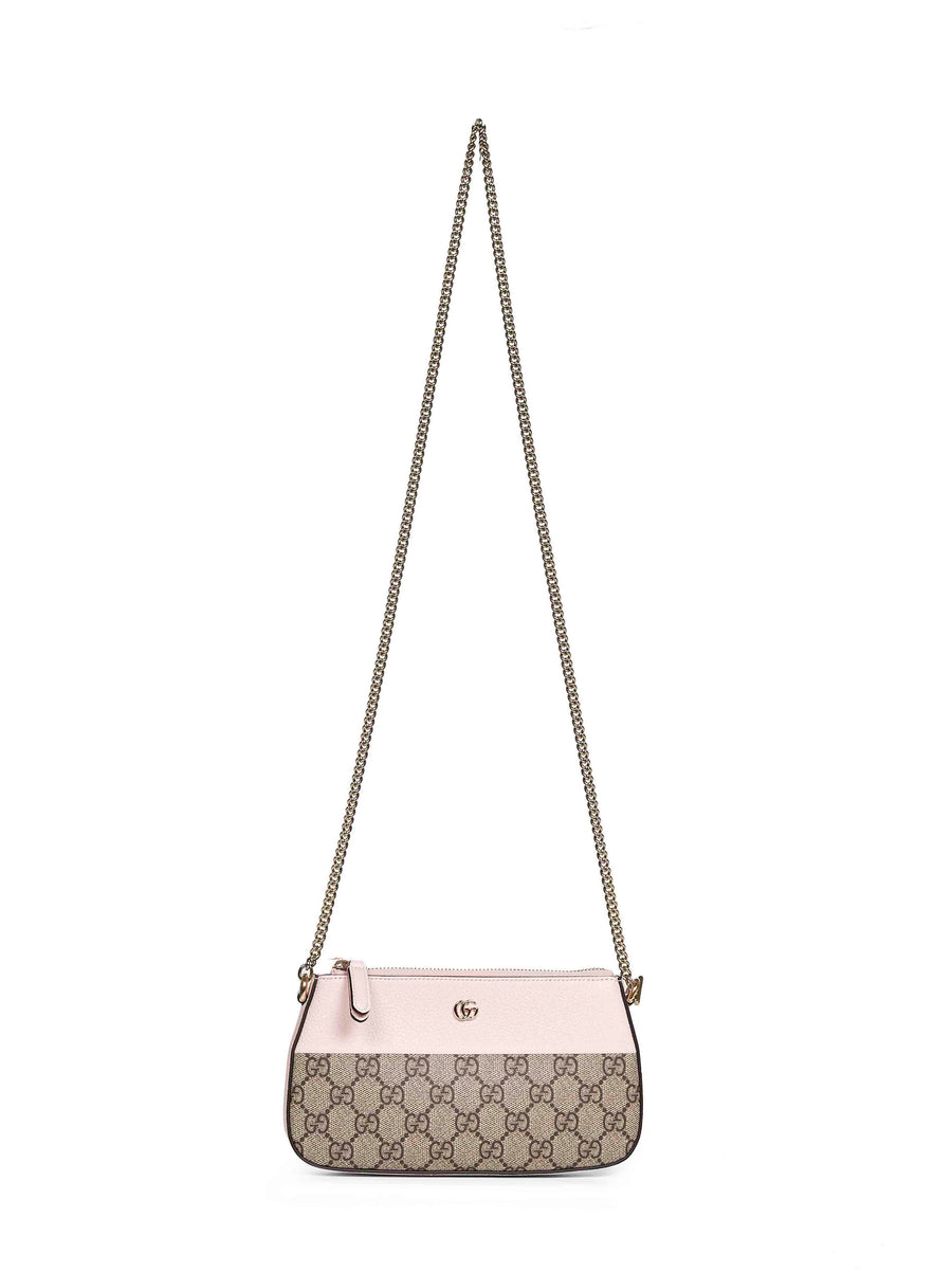 Mini Bag Two-Tone Gg Marmont Multicolour Calf Leather Handbags