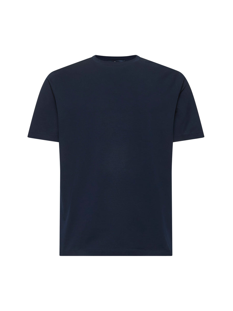 T-Shirt Superfine Cotton Stretch Blue T-shirts