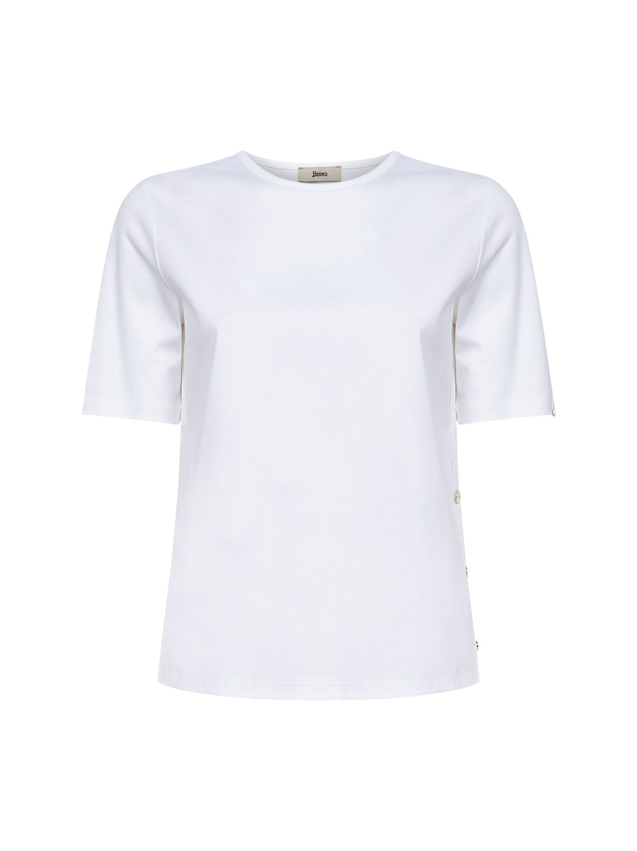 T-Shirt Cotton Jersey White T-shirts & Jerseys