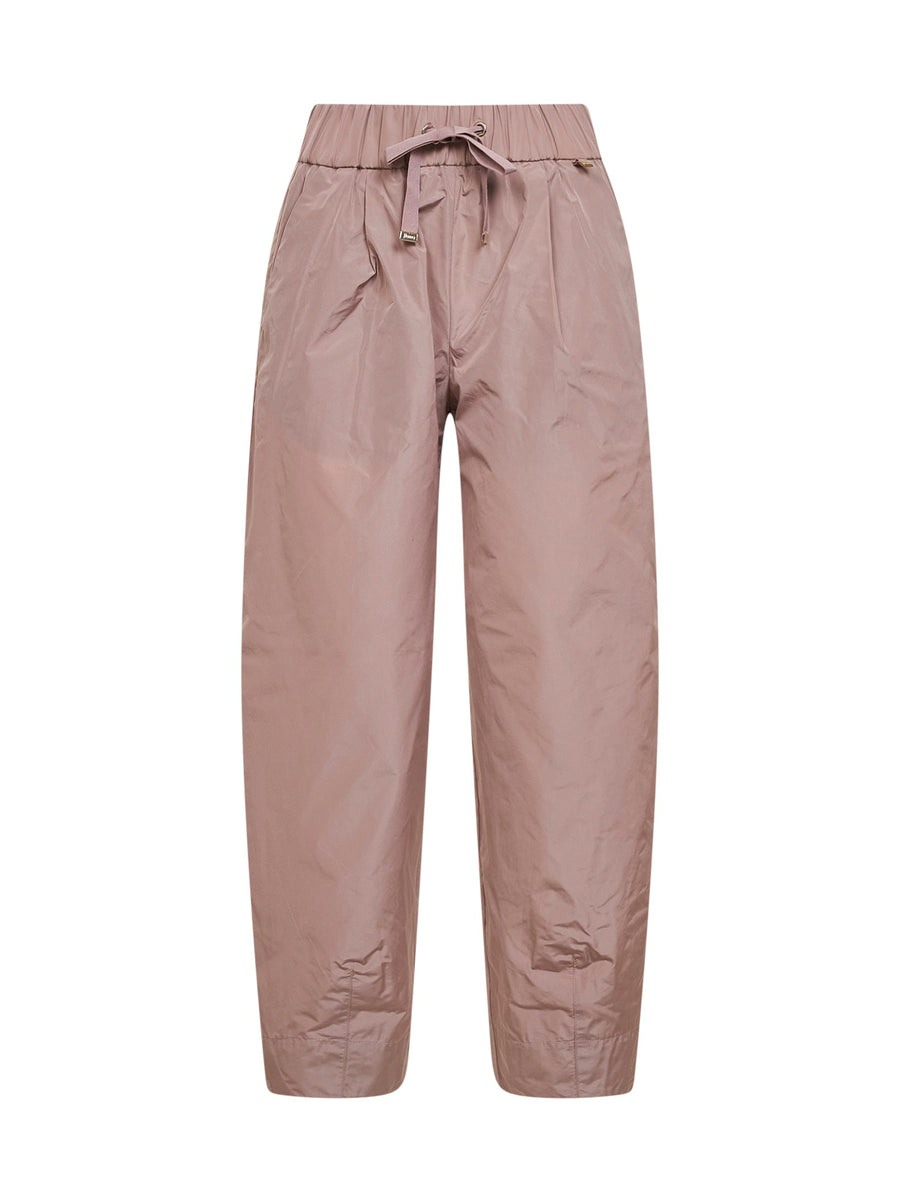 Trousers Techno Taffeta Powder Pink Polyester
