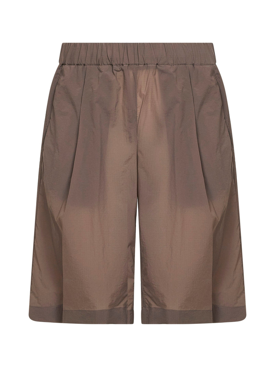 Bermuda Shorts Mud Ripstop Nylon Polyamide