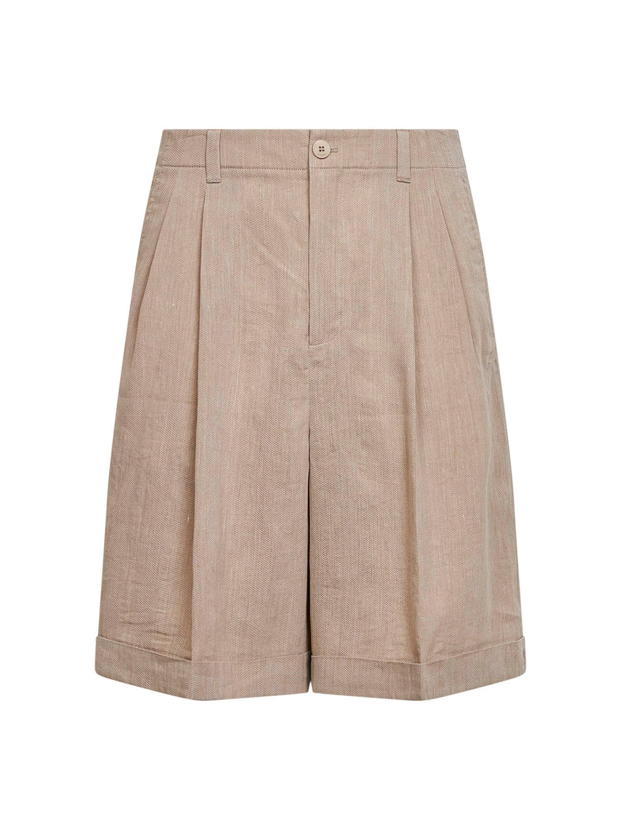 Bermuda Shorts The Pastro Beige Cotton