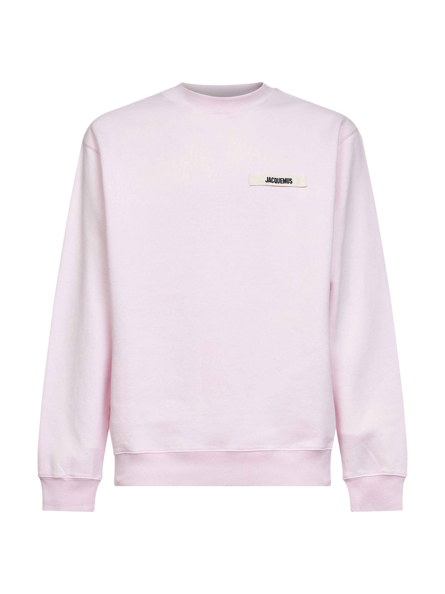Sweatshirt The Gros Grain Pink Cotton Sweatshirts