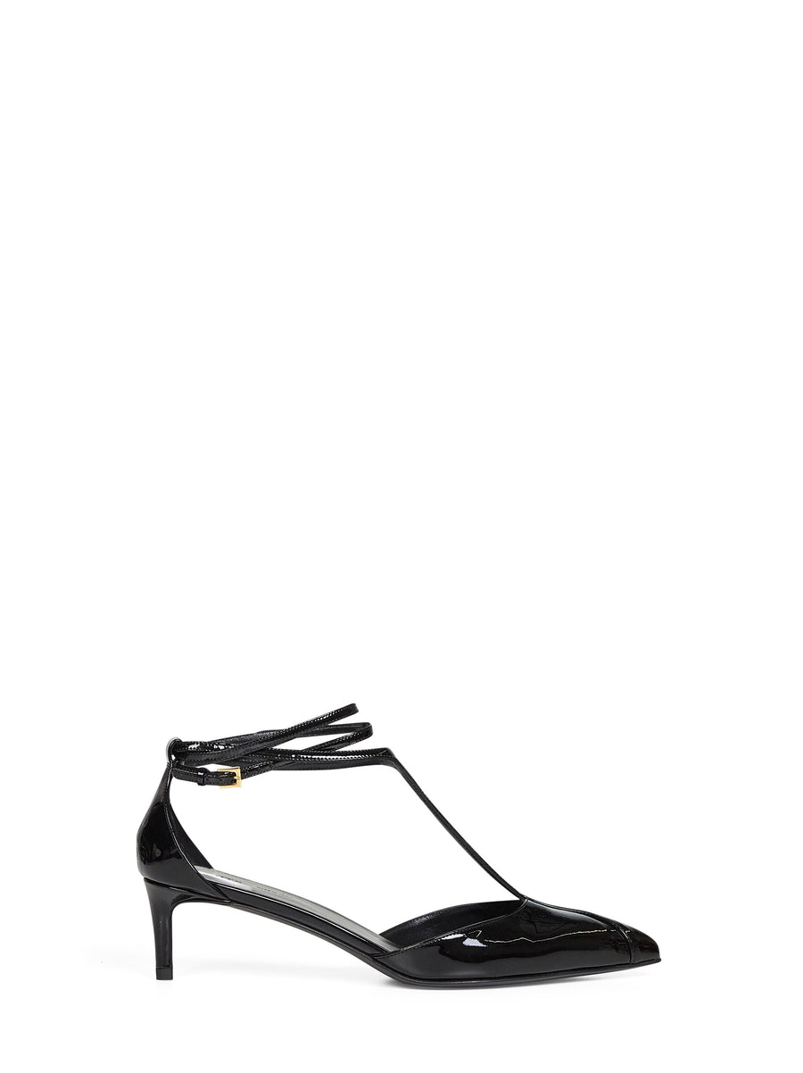 Black Patent Leather Pumps Calf