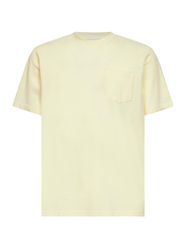 Pique T-Shirt Bakewell Butter Yellow Cotton T-shirts