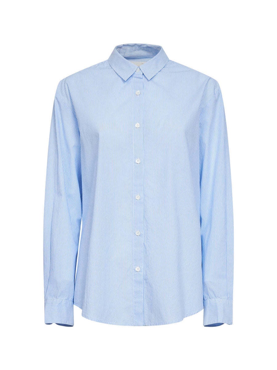 Cotton Shirt Brigitte Light Blue