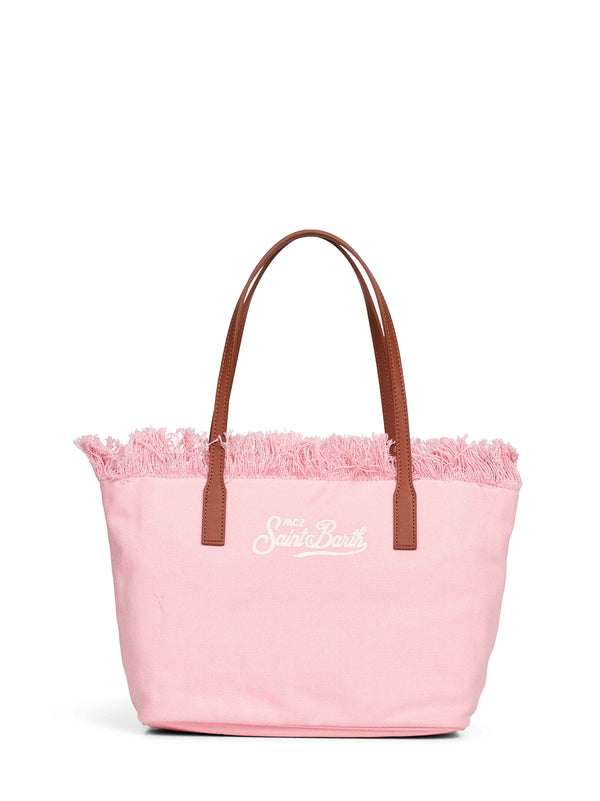 Shopping Bag Pink City Cotton Shoulder