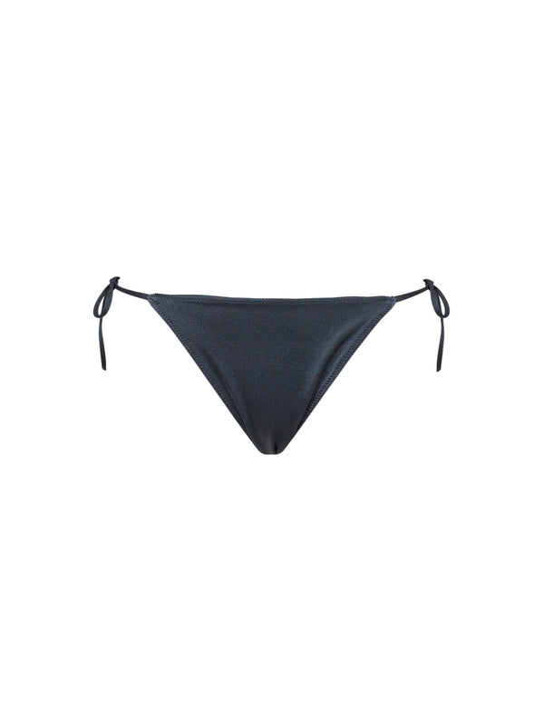 Bikini Bottom Marielle Plate Blue Lycra Polyamide Swimwear
