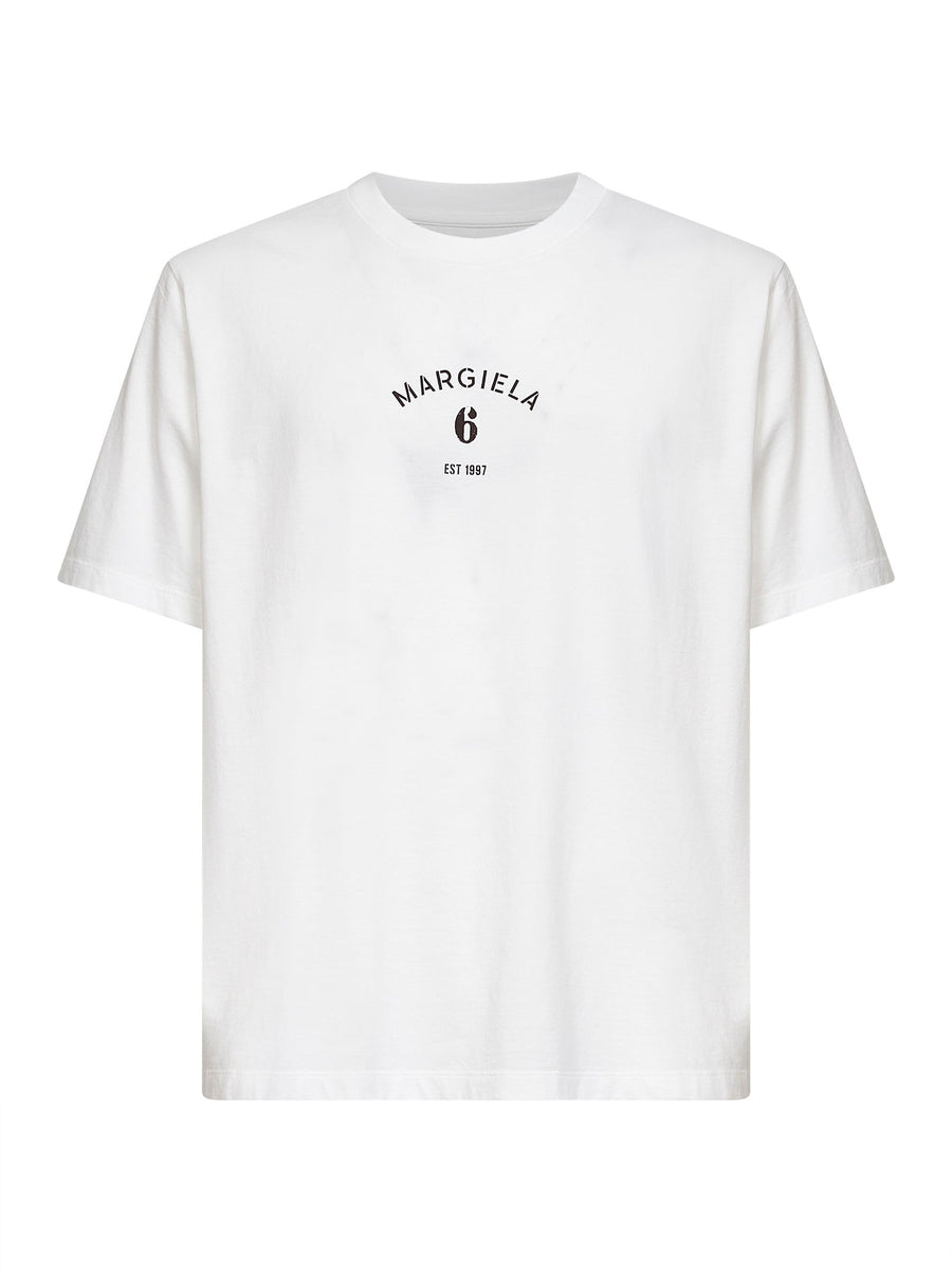 T-Shirt White Cotton Jersey T-shirts