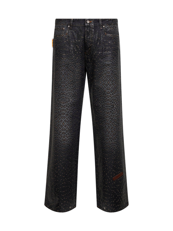 Denim Jeans Rich Kid Multicolour Linen/flax
