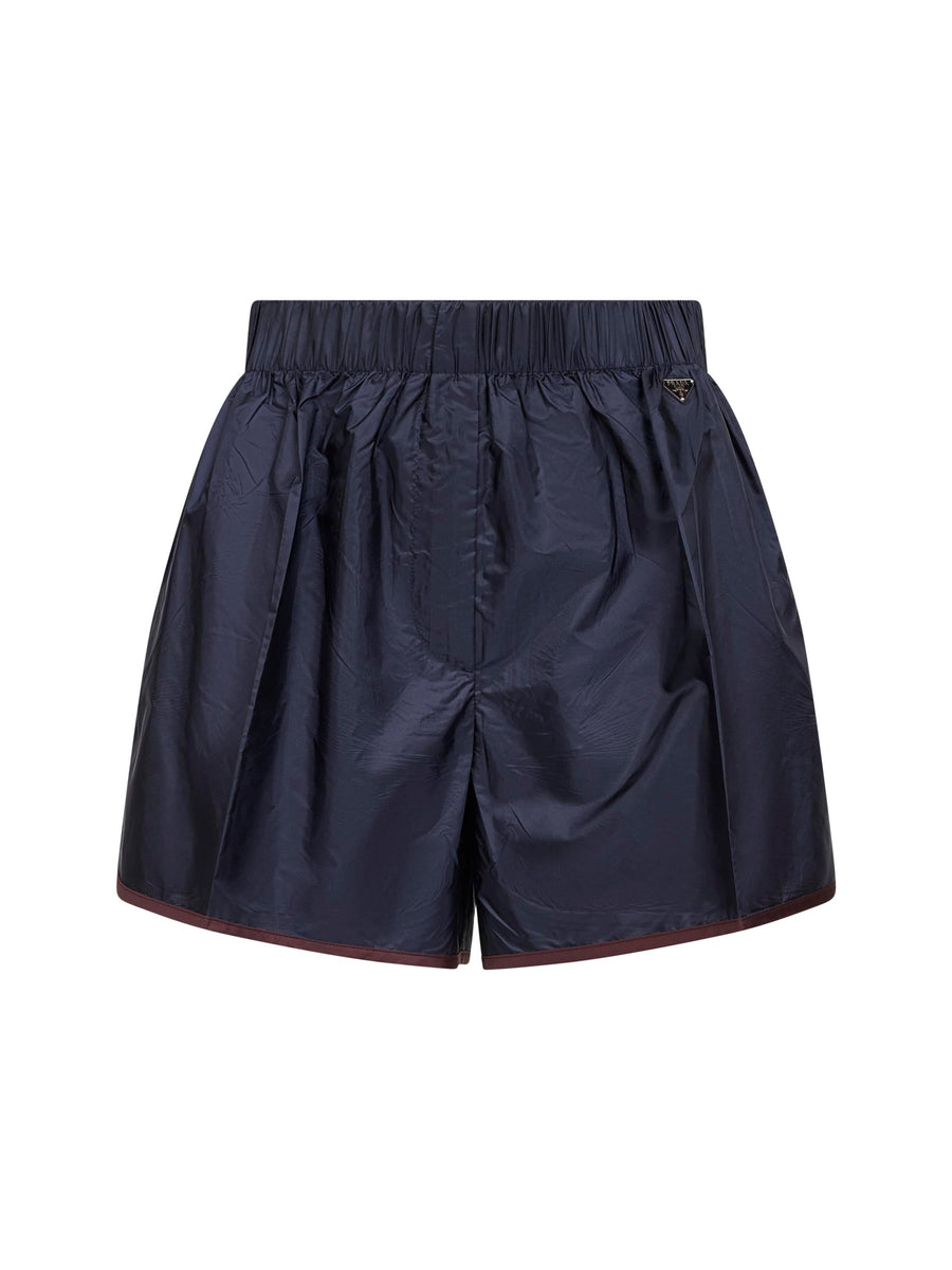 Blue Re-Nylon Shorts Recycled Polyamide