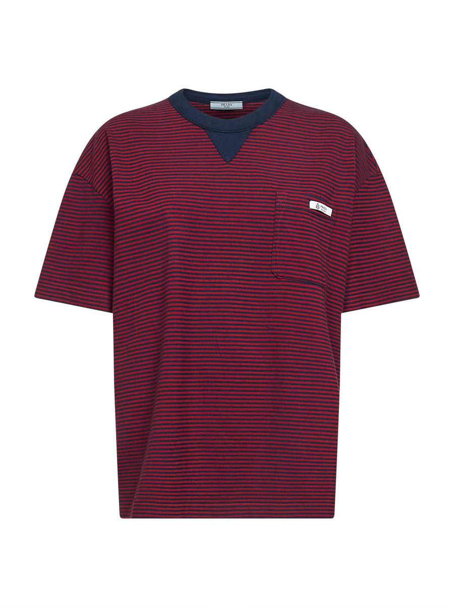 Striped Cotton Jersey T-Shirt T-shirts & Jerseys