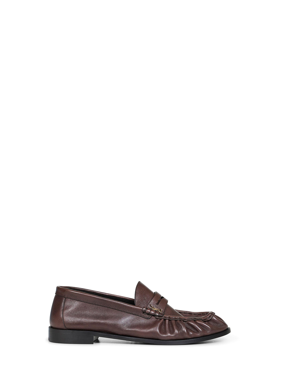 Brown Matte Leather Le Loafer Loafers Calf