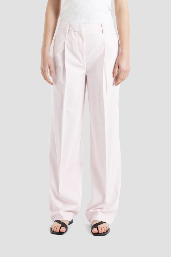 Toteme Silk trousers in pink