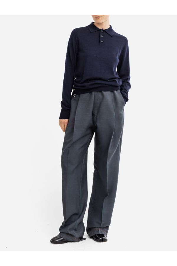 Maison Margiela polo in navy