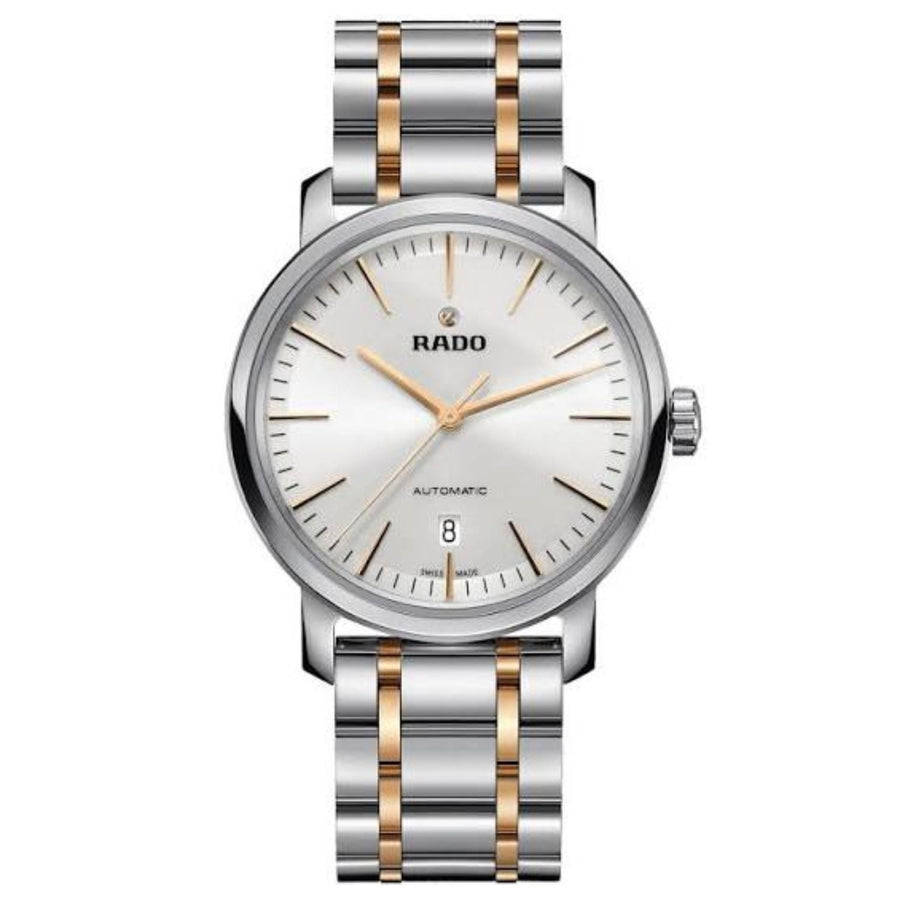 Rado Stainless steel case and bracelet watch in silver