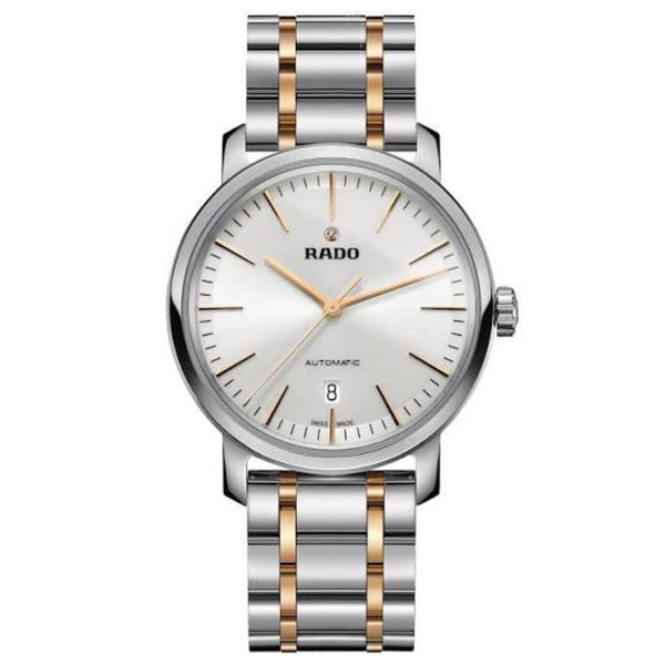 Rado Stainless steel case and bracelet watch in silver