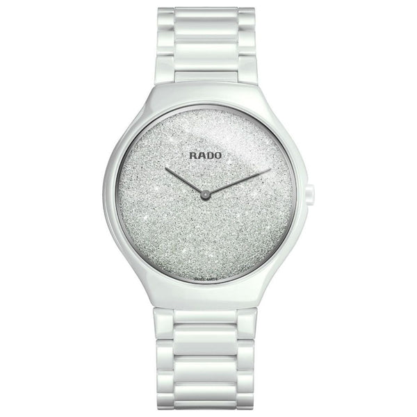 Rado Stainless steel case and bracelet watch in silver