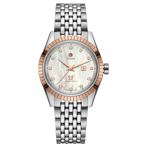 Rado Stainless steel case and bracelet watch in silver
