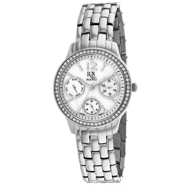 Roberto Bianci Stainless steel case and bracelet watch in silver