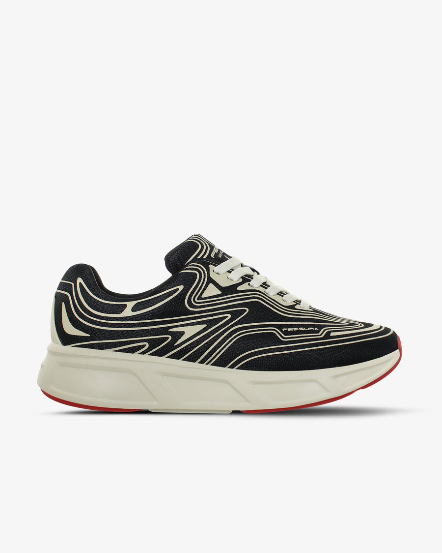 Fessura Italia Mesh sneakers in black