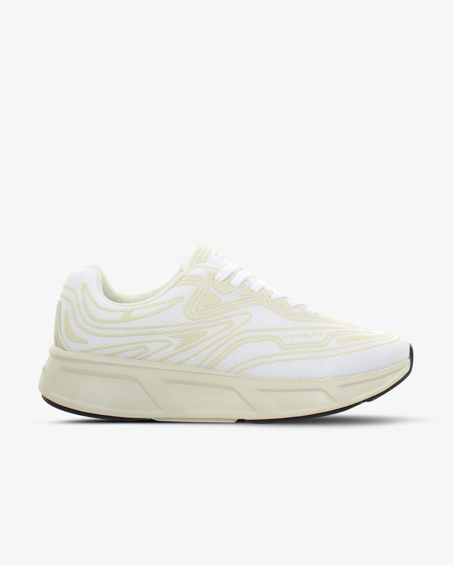 Fessura Italia Mesh upper sneaker in white