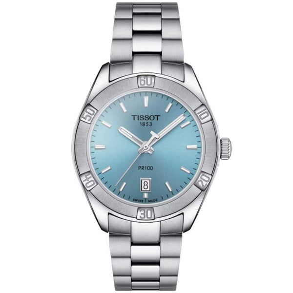 Tissot Womens Pr 100 Lady Sport Chic Blue
