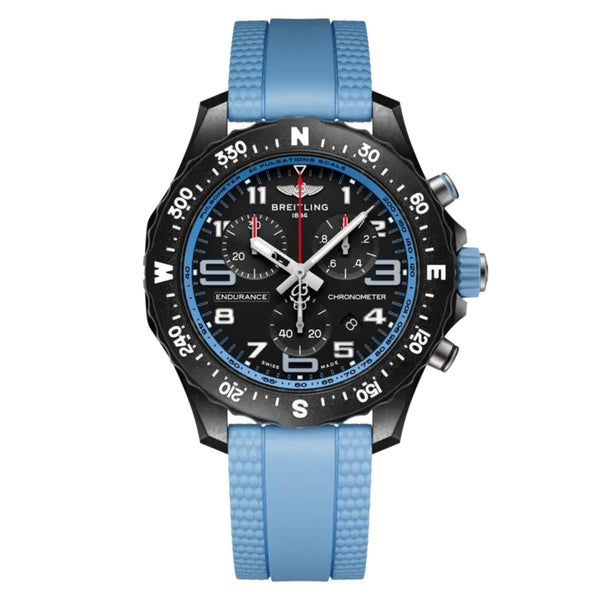 Breitling Stainless steel case watch in black