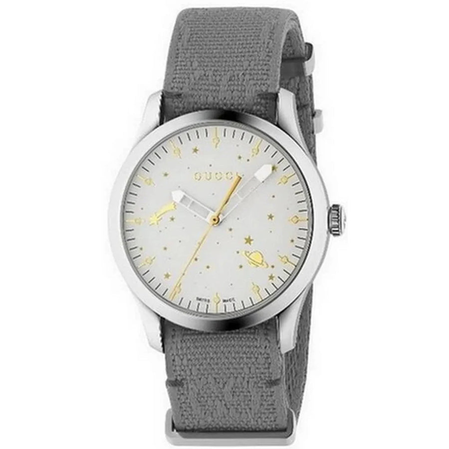 Gucci Stainless steel case watch in white