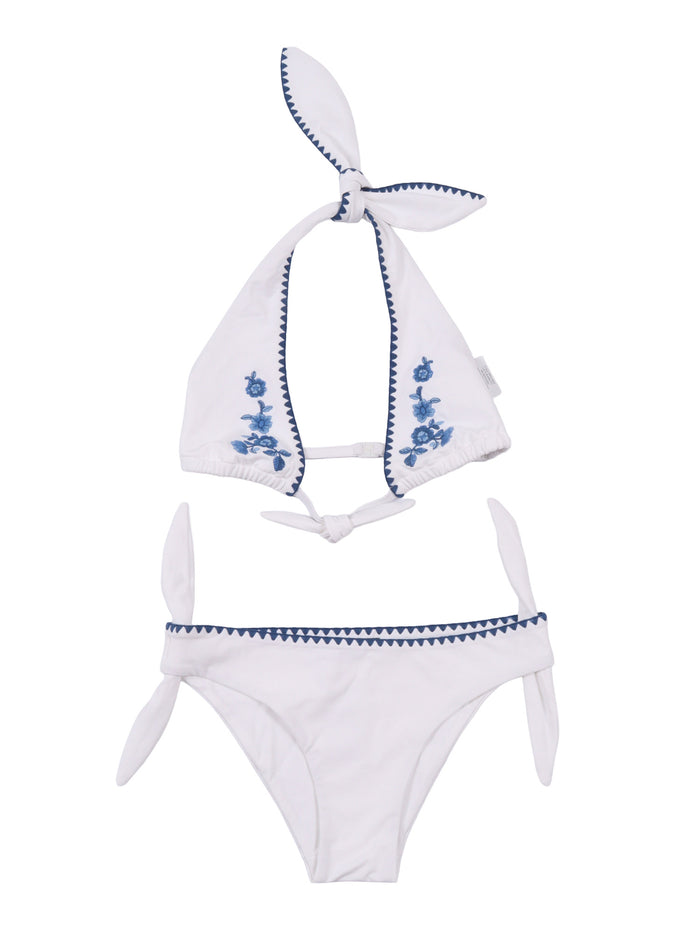DENIM BIKINI White Polyamide Elastane Costume