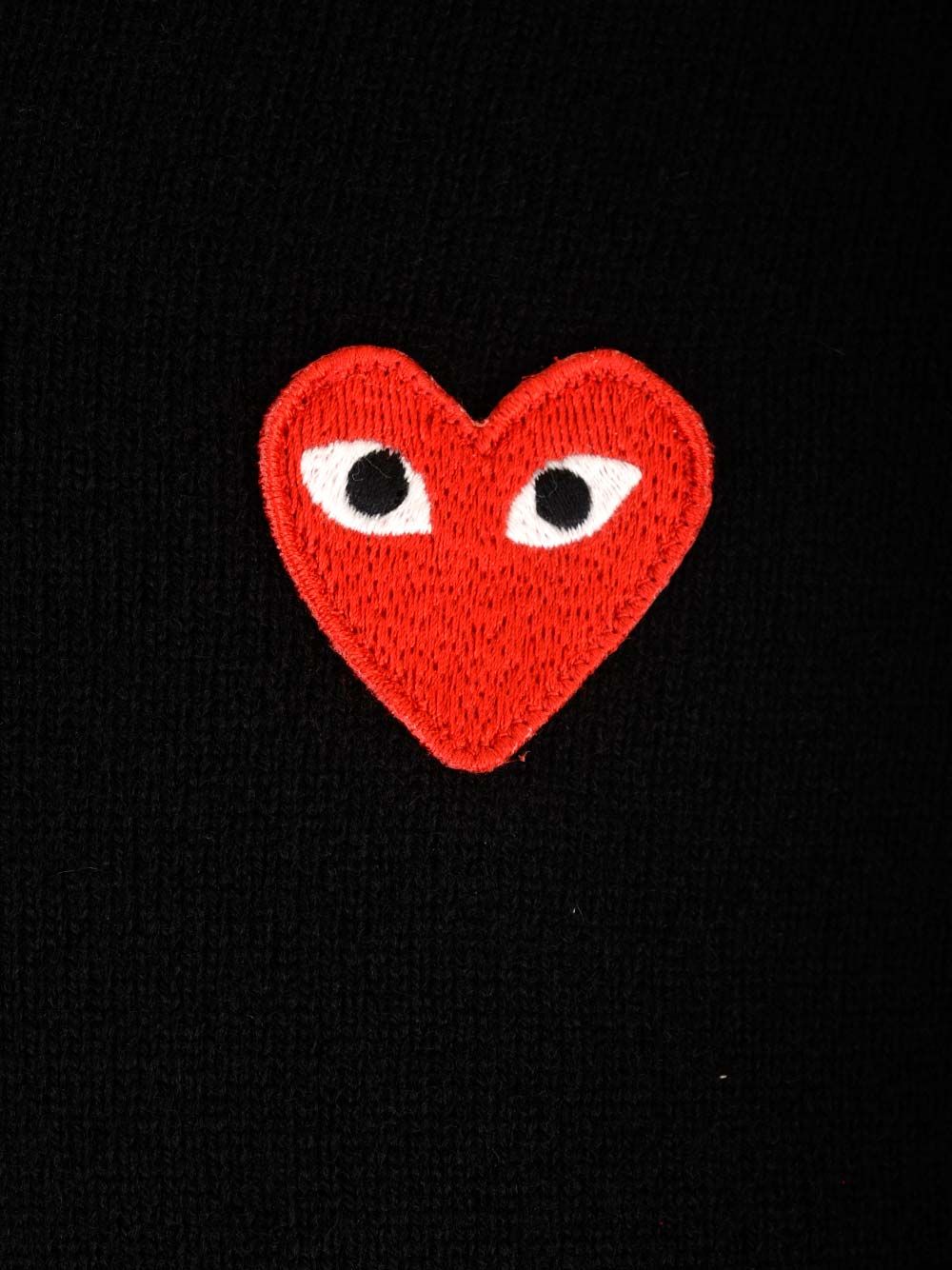 Crew Neck Wool Sweater Black