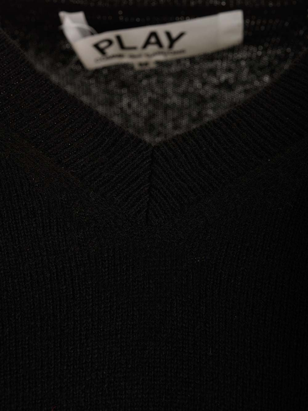 Crew Neck Wool Sweater Black