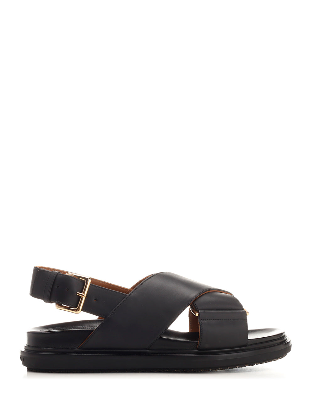 Fussbett crossed sandals Black