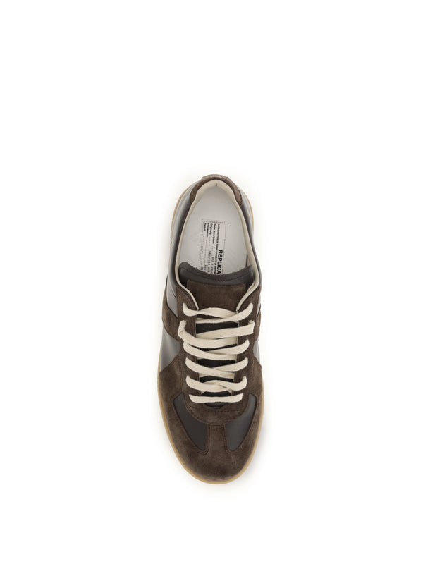 Leather Sneakers Turkish Coffee Trainers