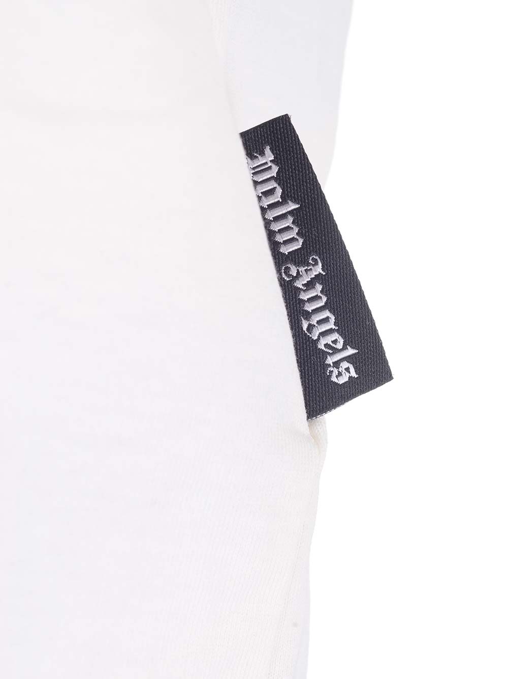White T-Shirt With Monogram