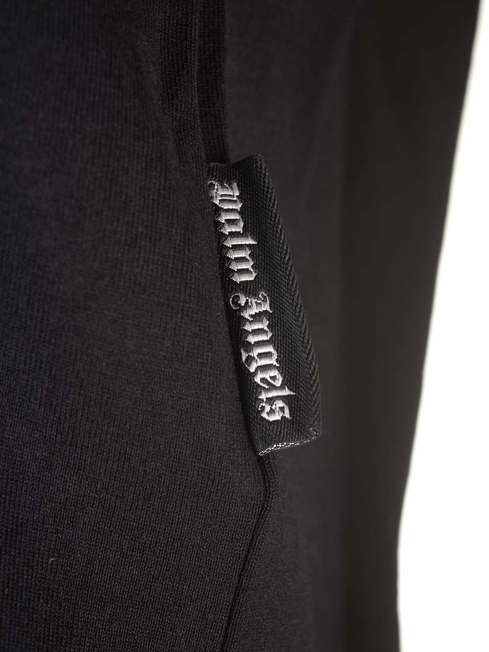 Black T-Shirt With Monogram