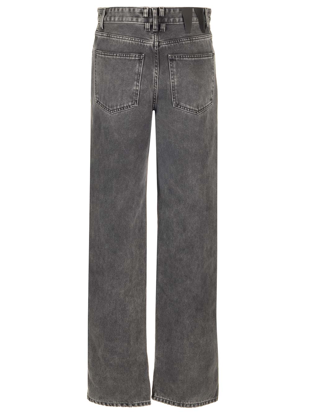 Karen distressed denim Black Jean