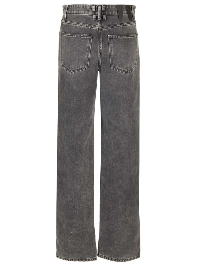 Karen distressed denim Black Jean