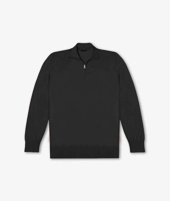 Sea Island Sweater Marbella Black Knitwear