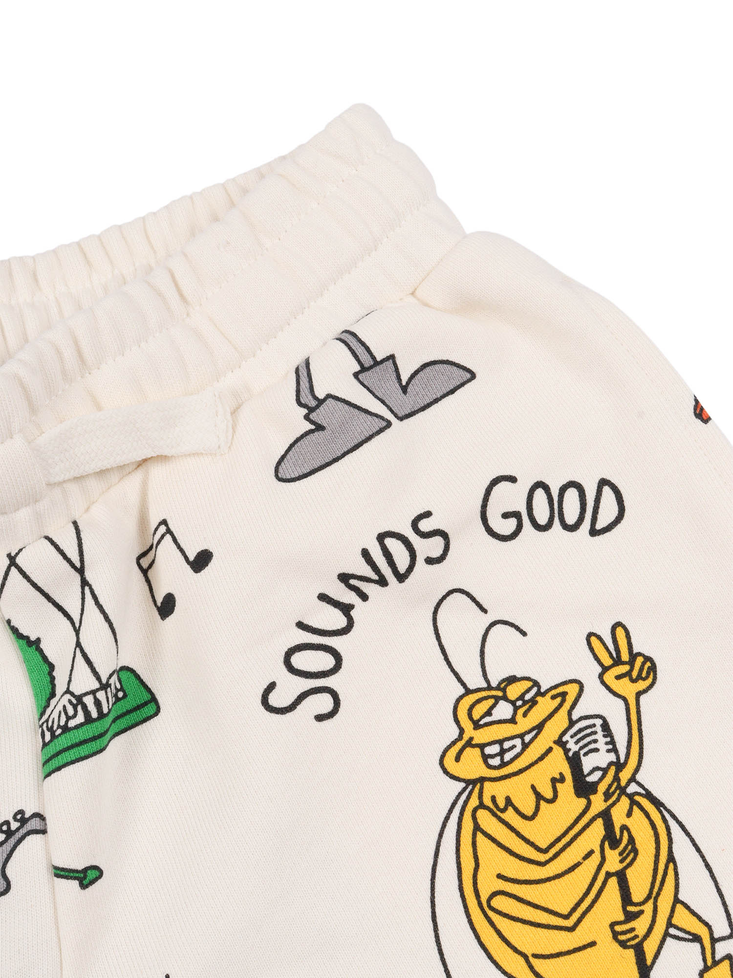 JERSEY SHORTS Cream Cotton