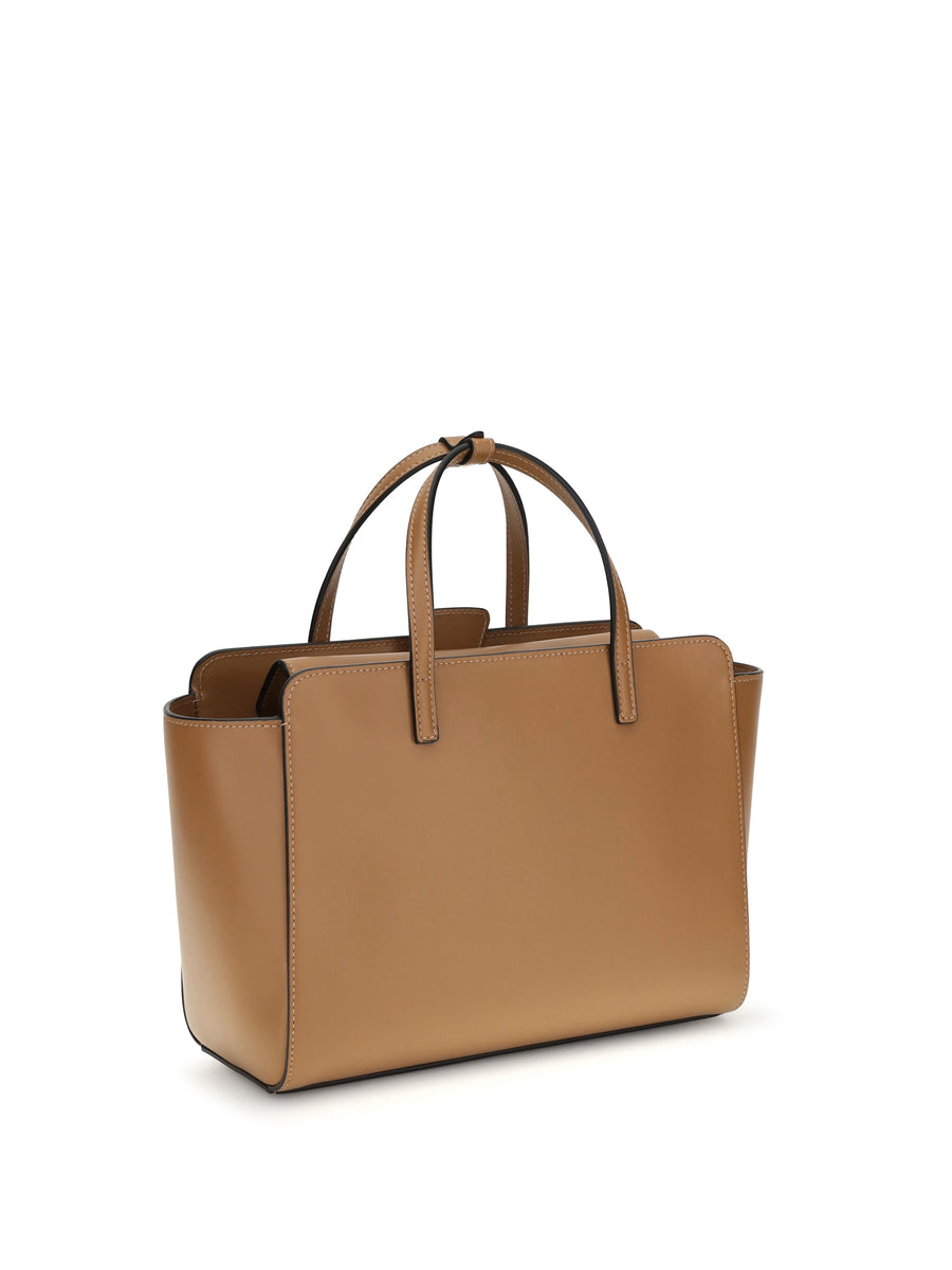 Shoulder Bag Flap M Caramel Leather Calf (bos Taurus)