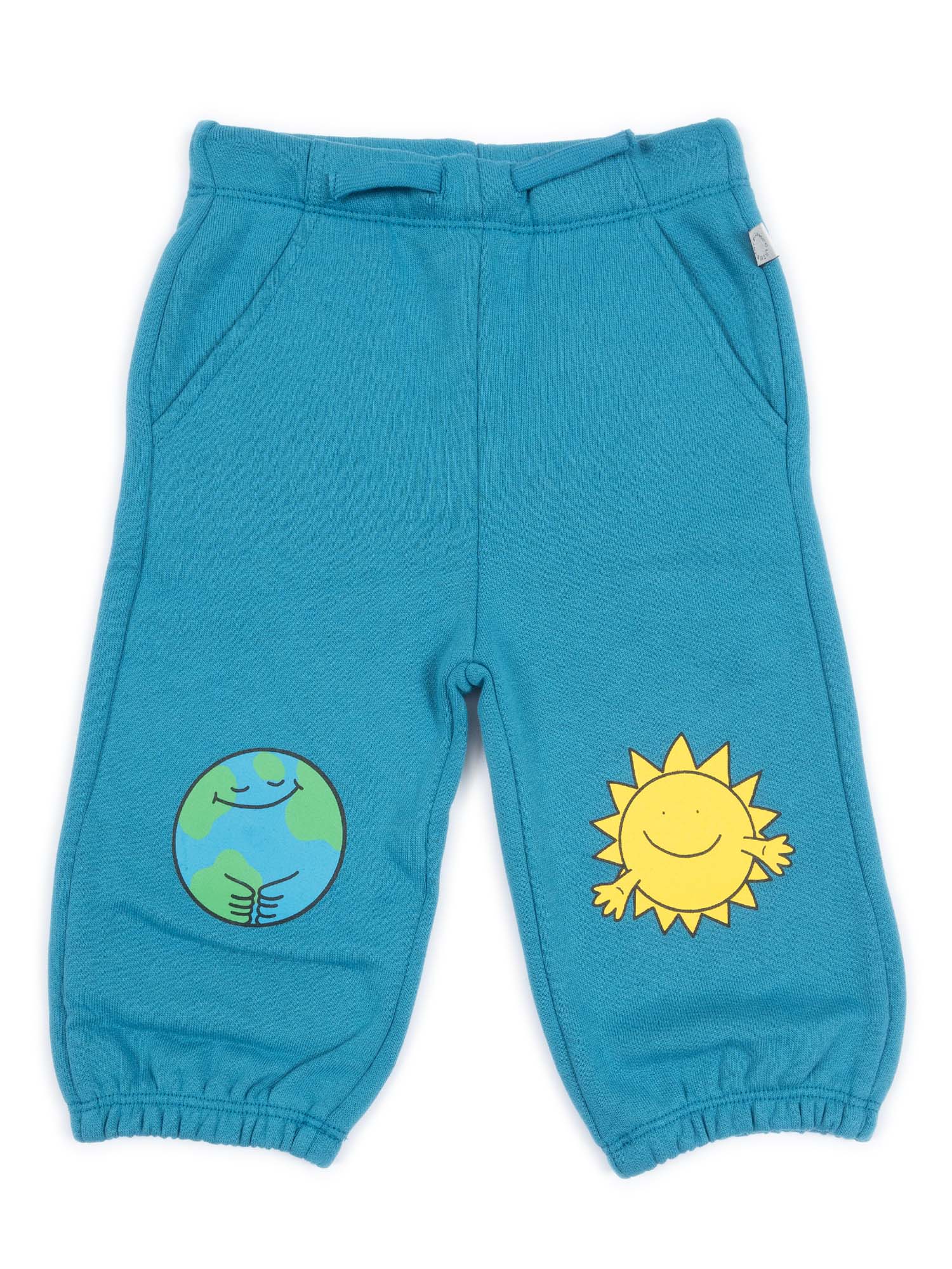 Joggers Light Blue Cotton Jogging Pant