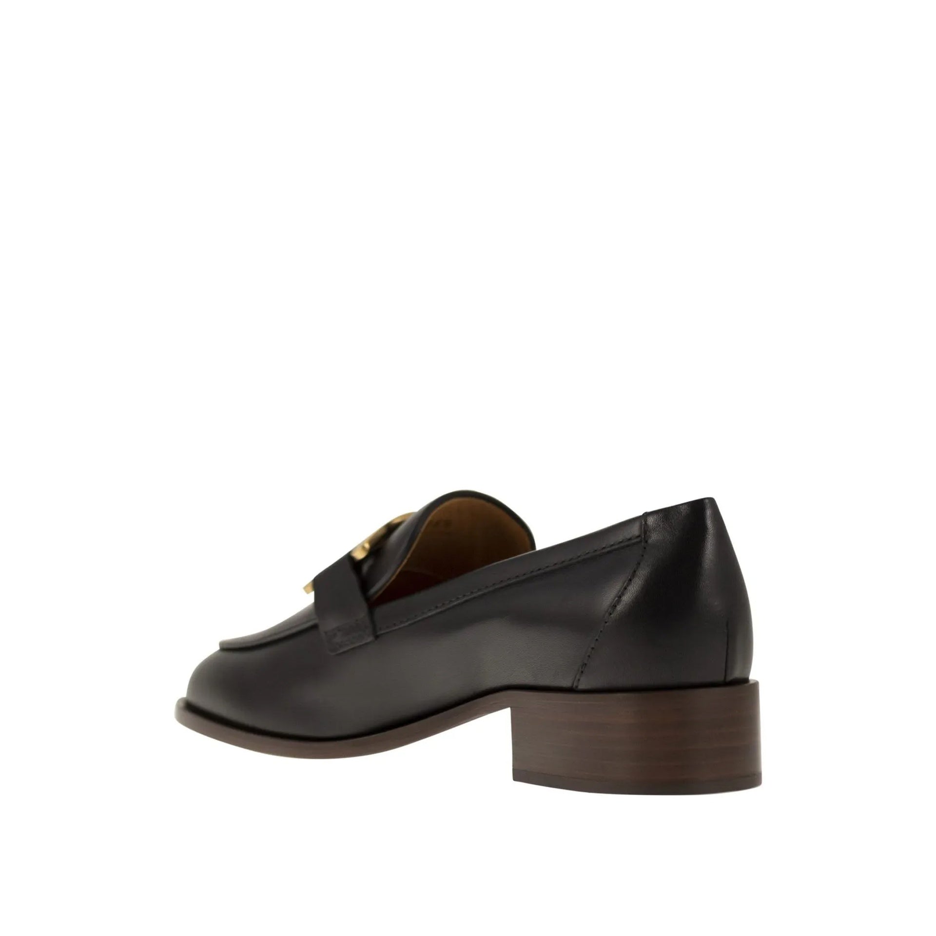 Leather Loafers Black Calf