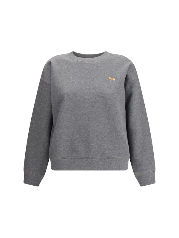 Baby Fox Comfort Sweatshirt Medium Grey Melange Organic Cotton Sweatshirts