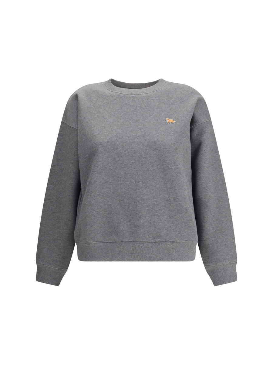 Baby Fox Comfort Sweatshirt Medium Grey Melange Organic Cotton Sweatshirts