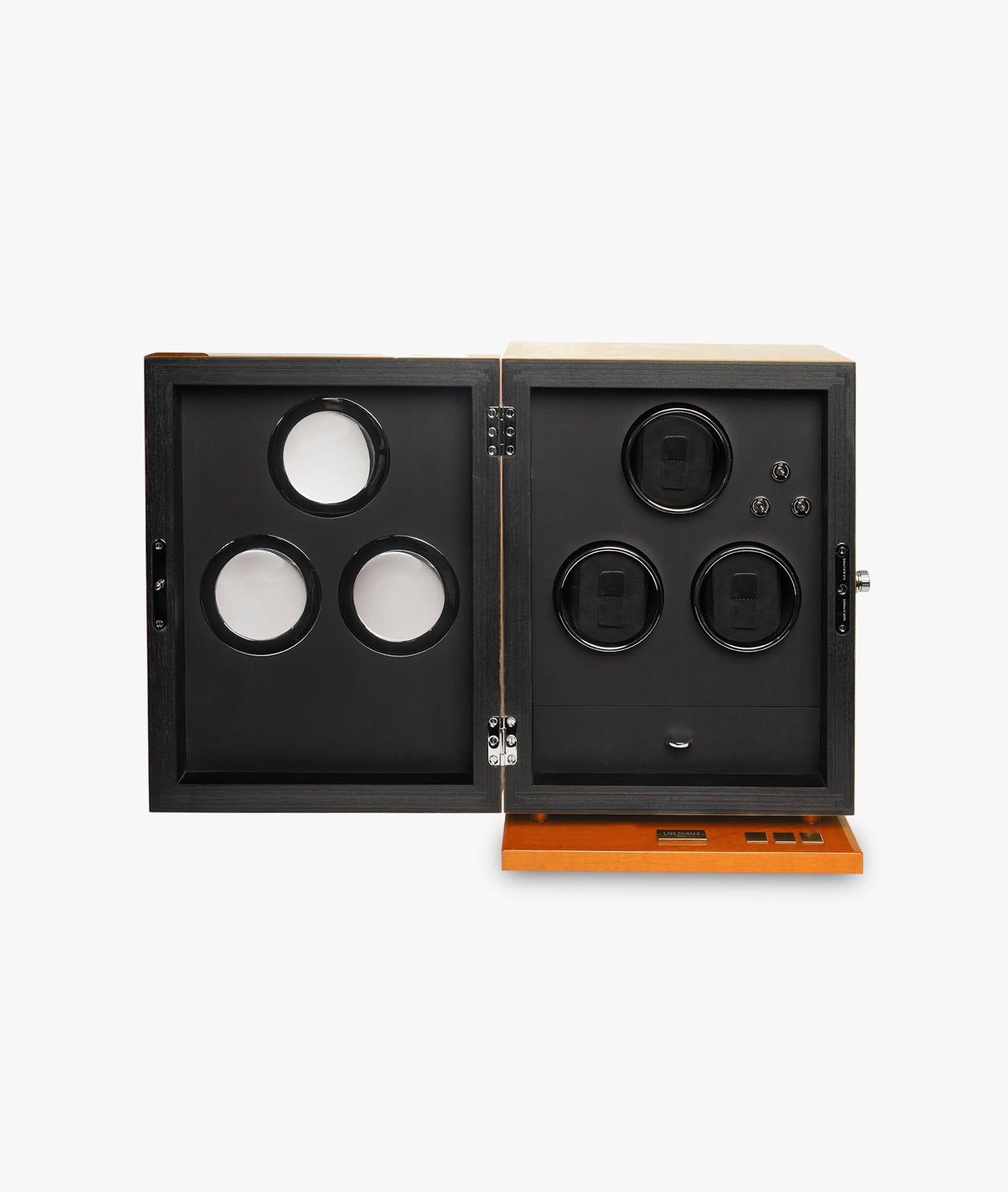 Rotation Box For Watches Red Watch Case