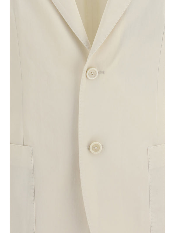 Blazer White Cotton Blazers